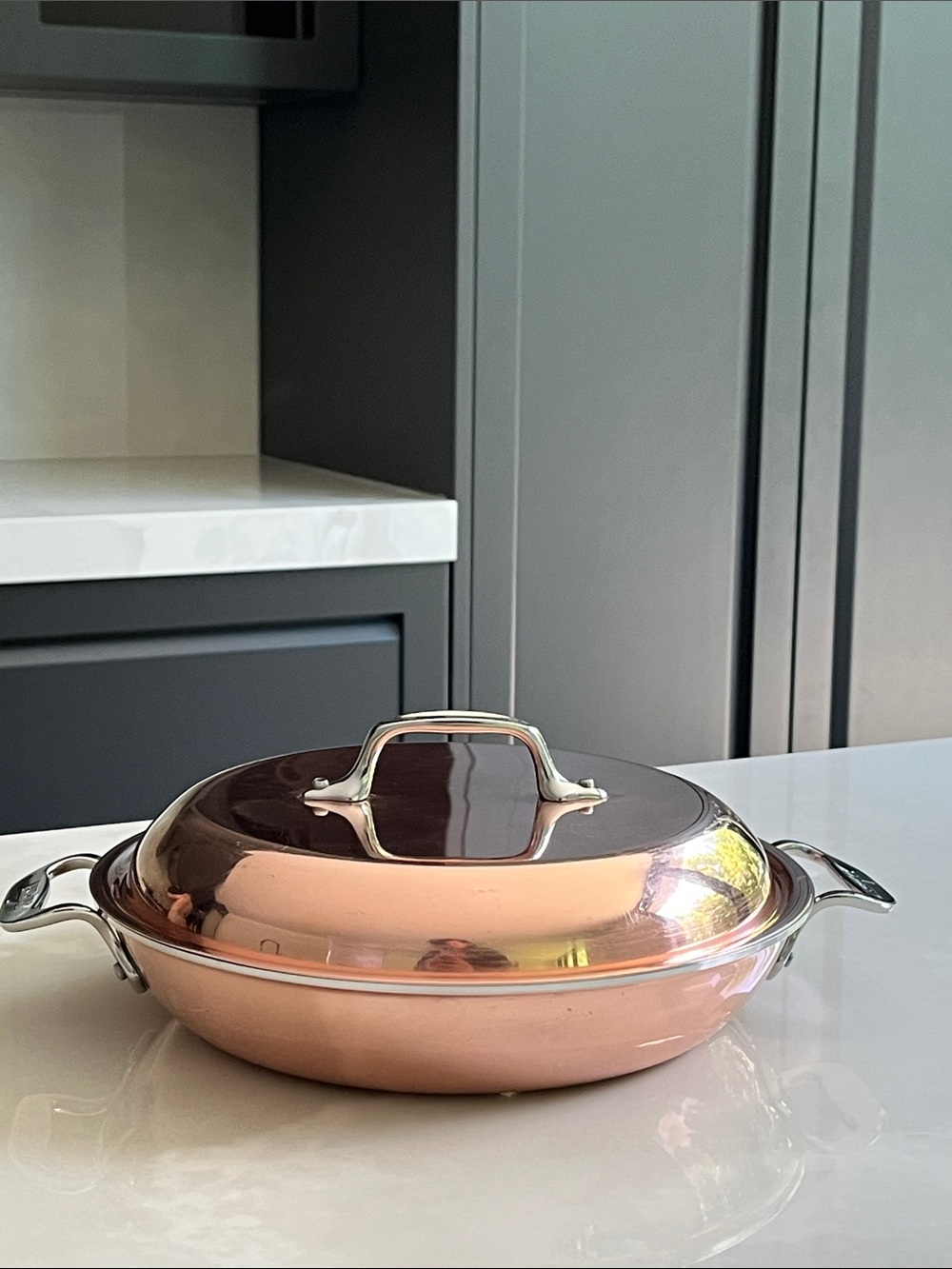 All-Clad Cop-R-Chef 3 Quart Cassoulet.